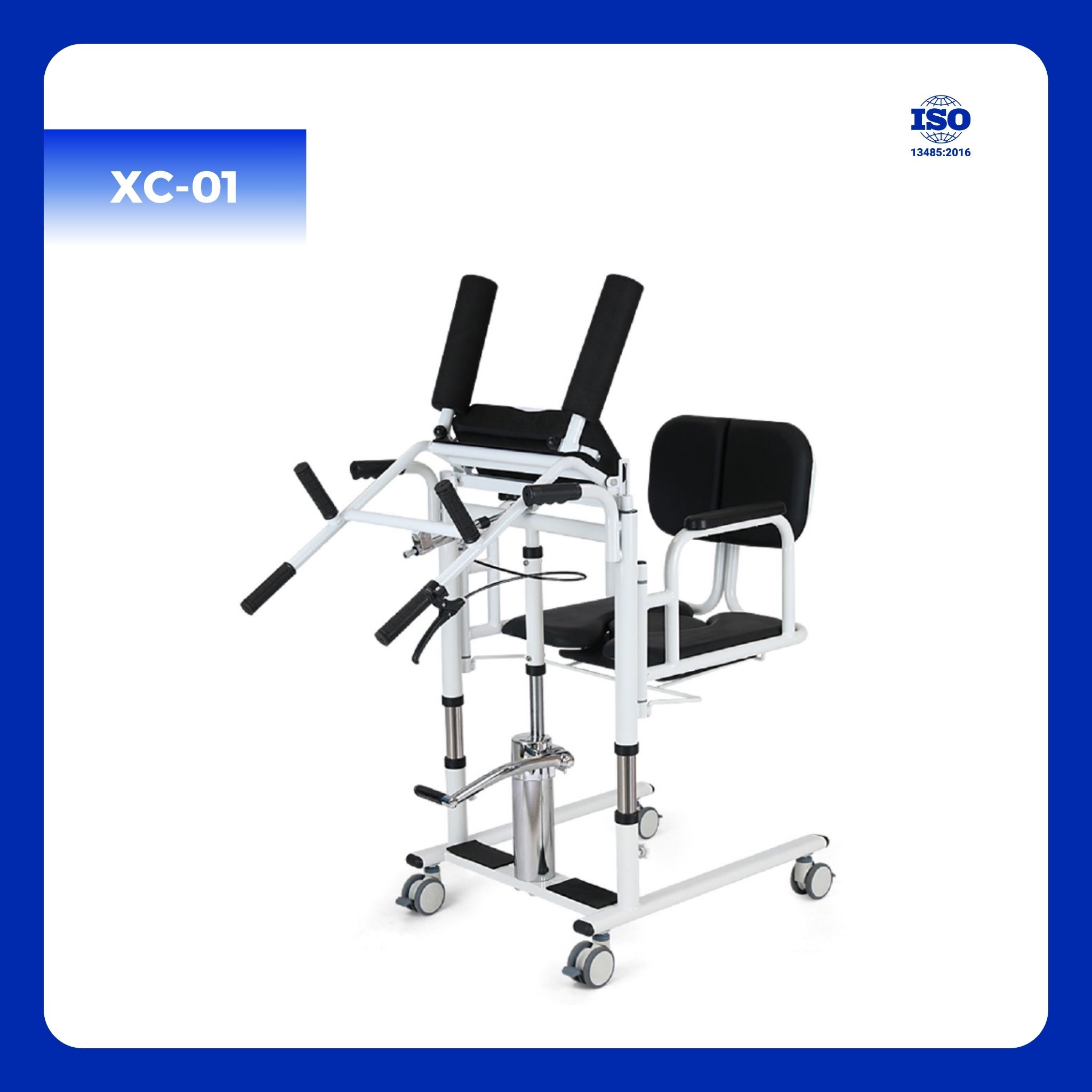 Ghế Nâng Chuyển Bệnh Nhân, Có Tay Đòn Oromi XC-01