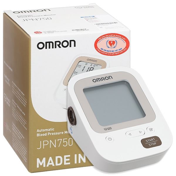 Máy đo huyết áp bắp tay tự động Omron JPN750