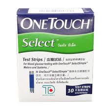Que thử đường huyết One Touch Select Simple